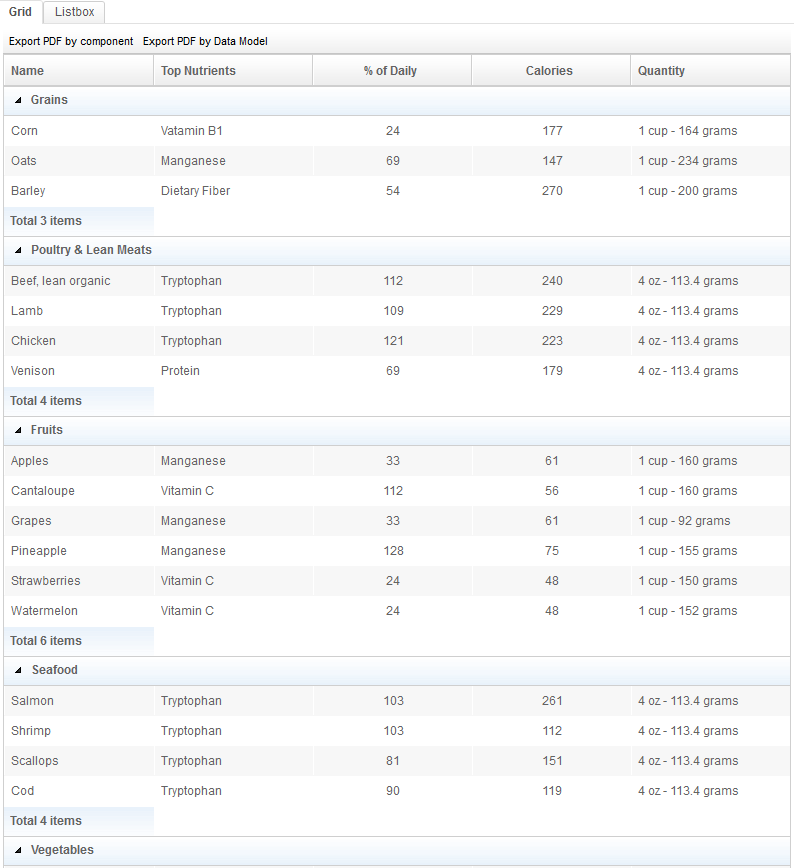 Export Grid or Listbox to PDF or Excel demo.png