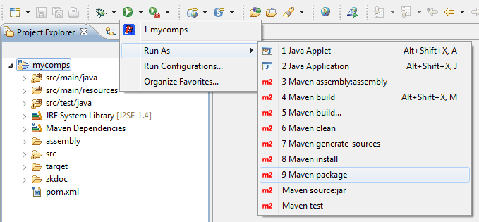 ZKComDevEss Maven CreateComponent pak1.png