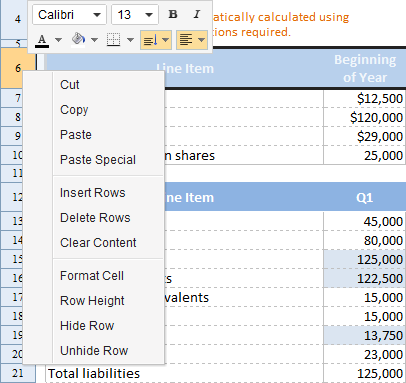 ZKSsEss Spreadsheet Toolbar rowContextMenu.png